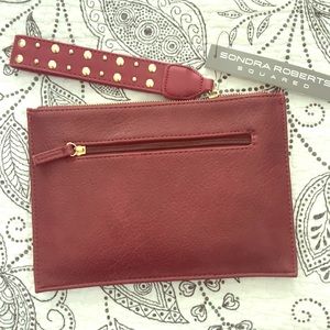 Maroon Clutch